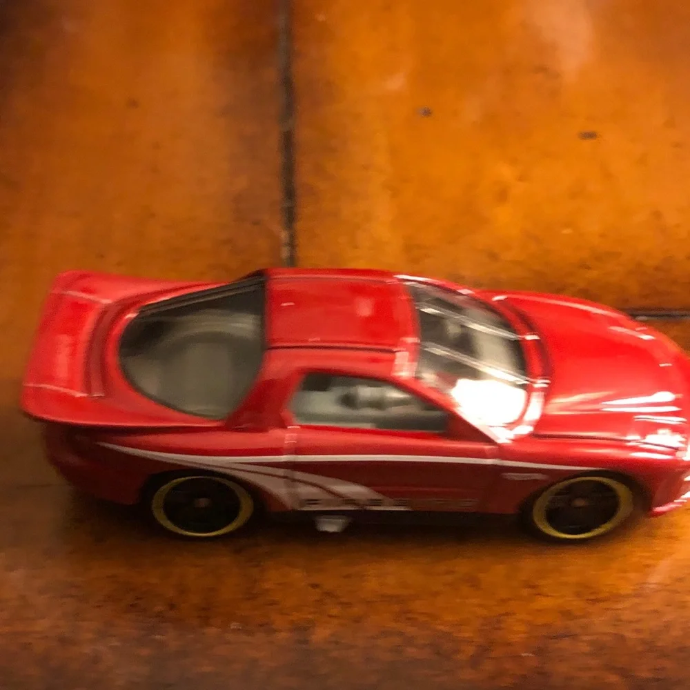 Red Kids Toy Sports Car - Die-Cast Model